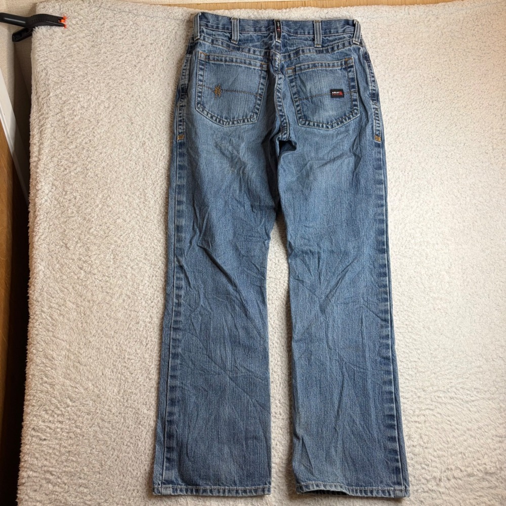 Ariat FR M4 Relaxed Boot Cut Jeans Mens 32x34 (32x32) Denim Work Pants